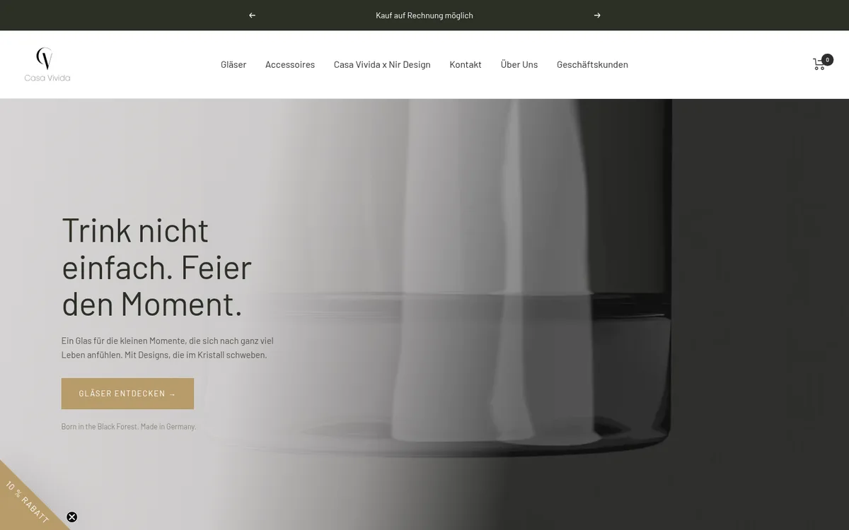 Online-Shop von Casa Vivida